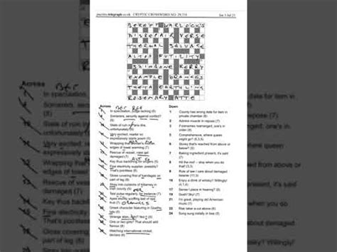 bush telegraph crossword clue